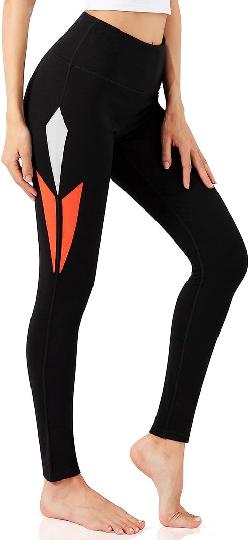 High Waisted Tummy Control Leggings-Yoga-Pants with Pockets Leggings for Women Workout Squat Proof Tights